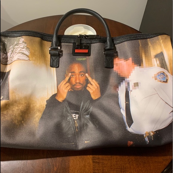 sprayground tupac duffle